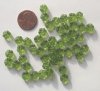 50 8mm Peridot Flowers